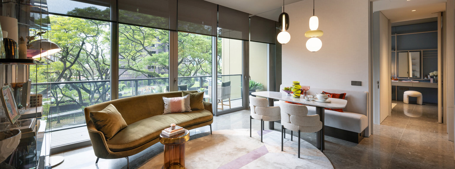 Living and dining (show unit)